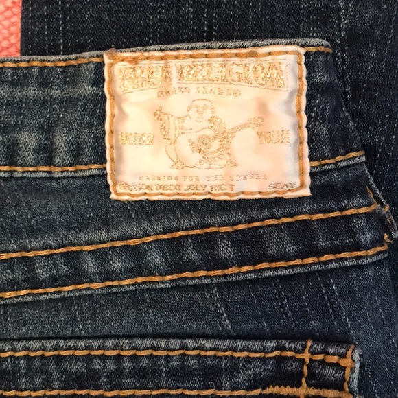 True Religion Rhinestone Jeans - Picture 5 of 8